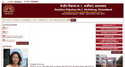 Desktop Screenshot of kvshahibaug.org